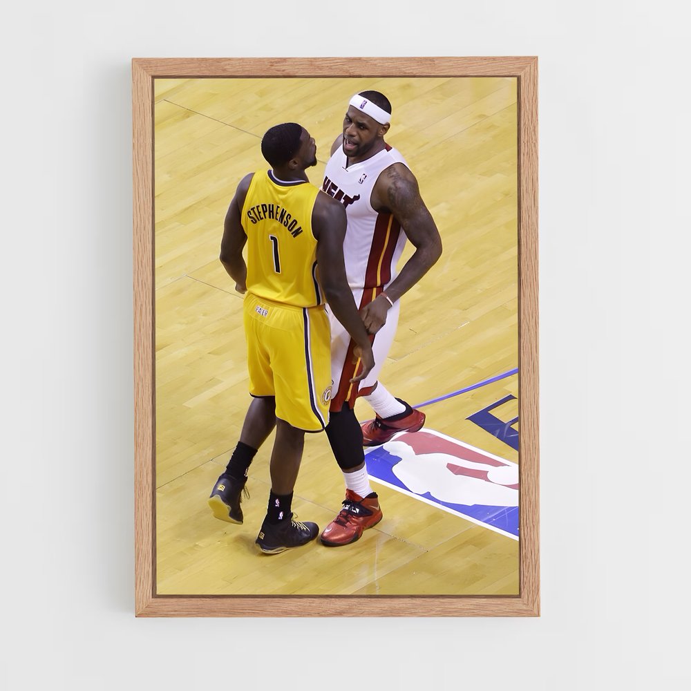 Poster LeBron's Dominance – affiche Basketball (vue 4)